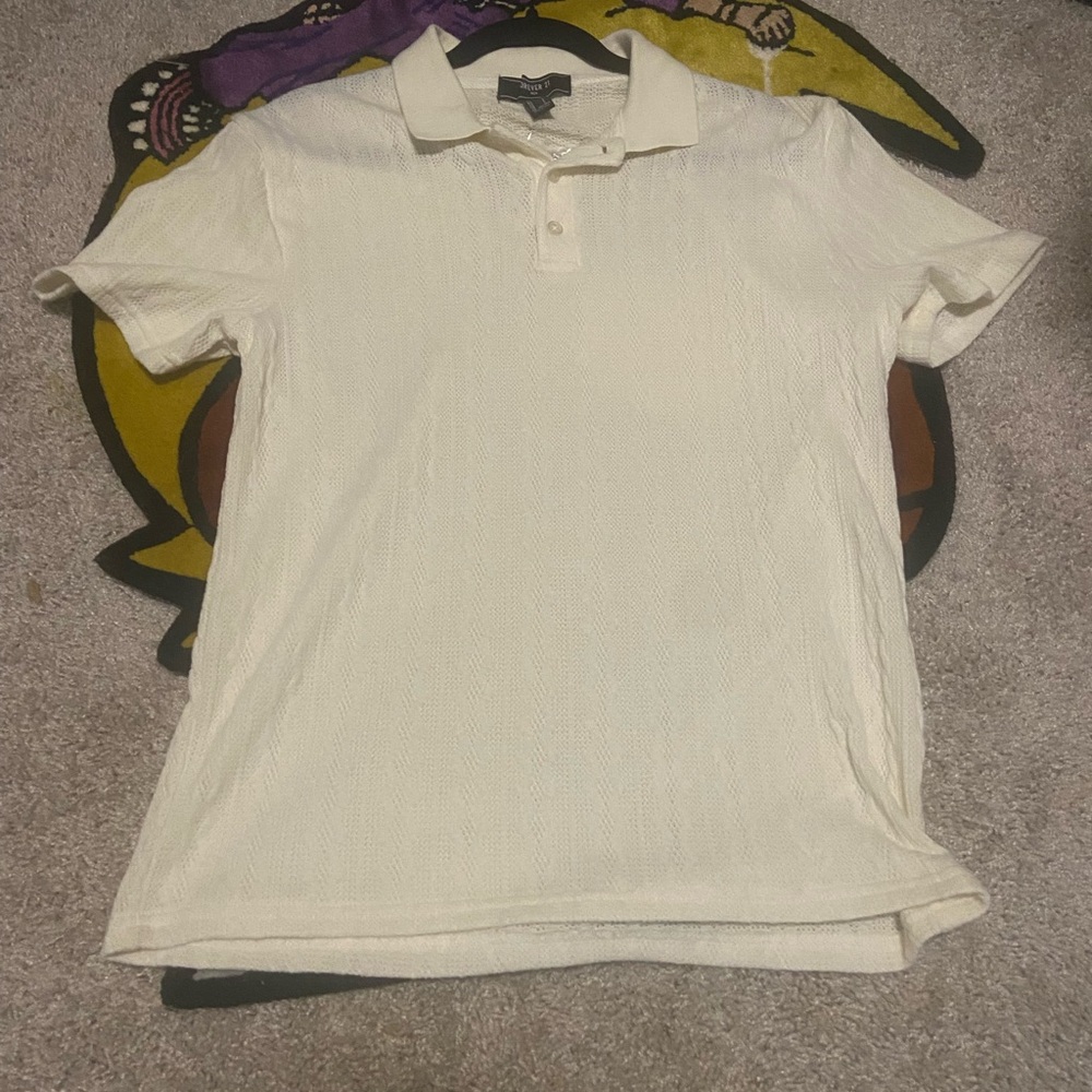 Knitted Loungewear Collar Shirt